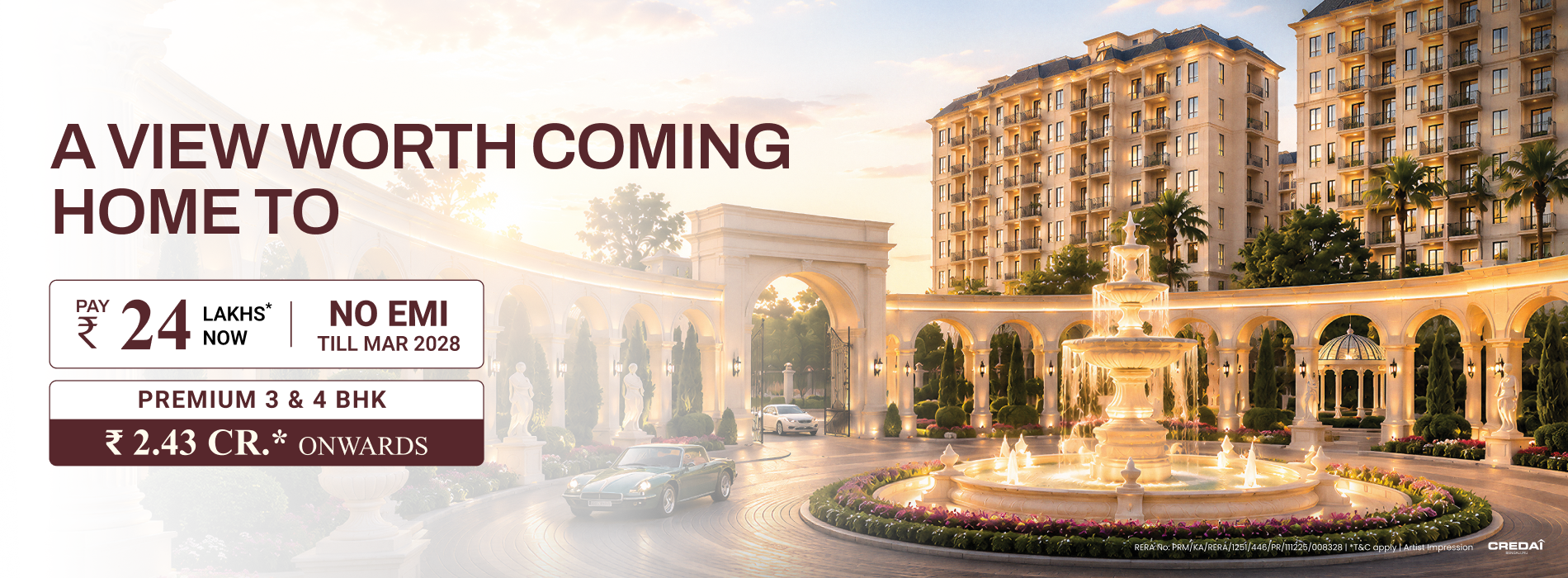 Sumadhura Edition - 3 & 4 BHK residences